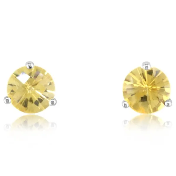 14k Yellow Gold Citrine Earrings Orin Jewelers Northville, MI
