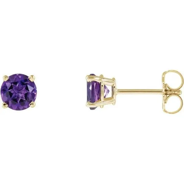 Amethyst Stud Earrings Orin Jewelers Northville, MI