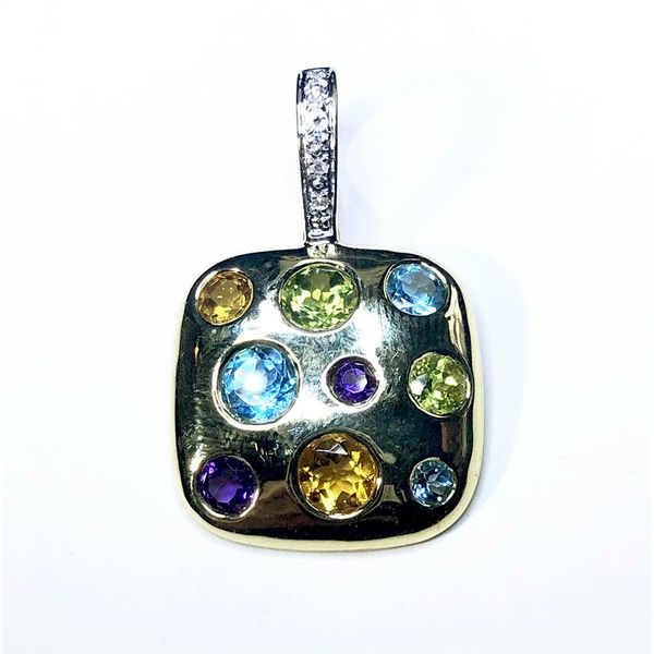 Colored Stone Pendant Orin Jewelers Northville, MI