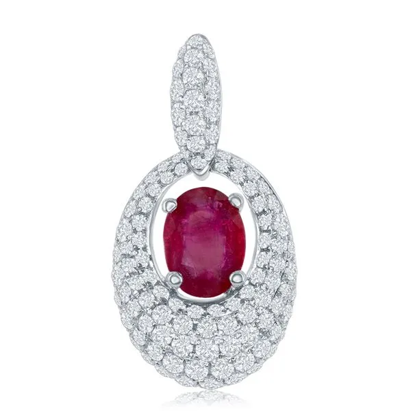 Colored Stone Pendant Orin Jewelers Northville, MI