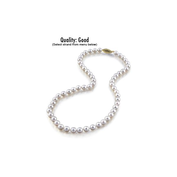 Freshwater Pearl Necklace With Gold Filled Clasp, 18