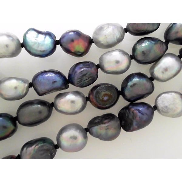 Multi Color Freshwater Pearl Necklace, 64