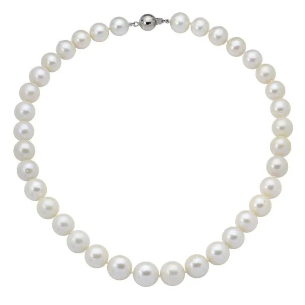 White Freshwater Cultured Pearl Necklace Orin Jewelers Northville, MI