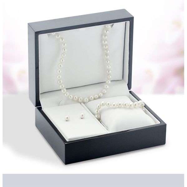 Sterling Silver 6-6.5mm Freshwater Pearl 3-Piece Set Orin Jewelers Northville, MI