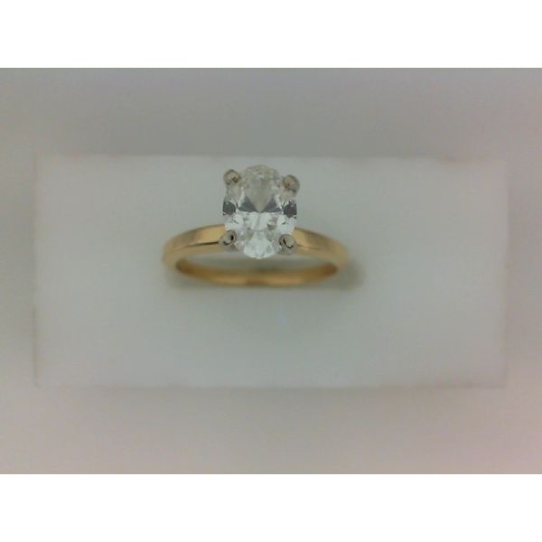 Lady's 14K Yellow Gold Ring Mounting Orin Jewelers Northville, MI
