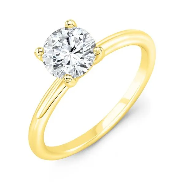 14k Yellow Gold Solitaire Mounting Orin Jewelers Northville, MI