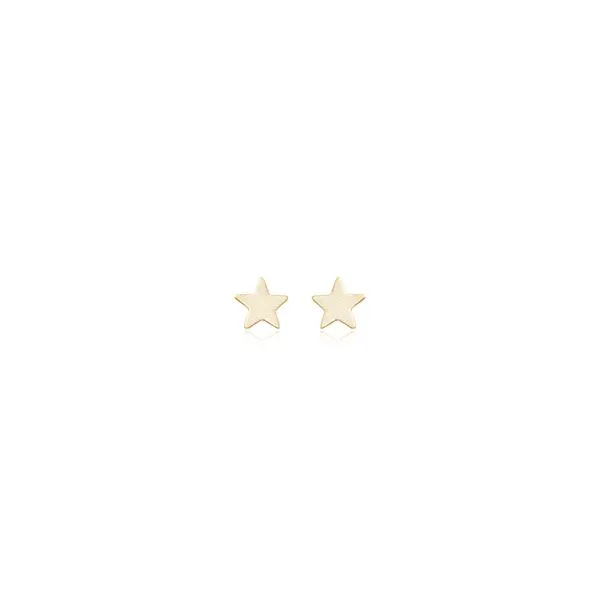 14k Yellow Gold Small Star Earring Orin Jewelers Northville, MI