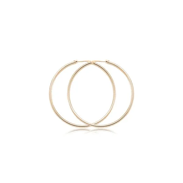 14k Yellow Gold Hoop Earrings Orin Jewelers Northville, MI