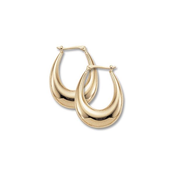 14k Yellow Gold Hoop Earrings Orin Jewelers Northville, MI