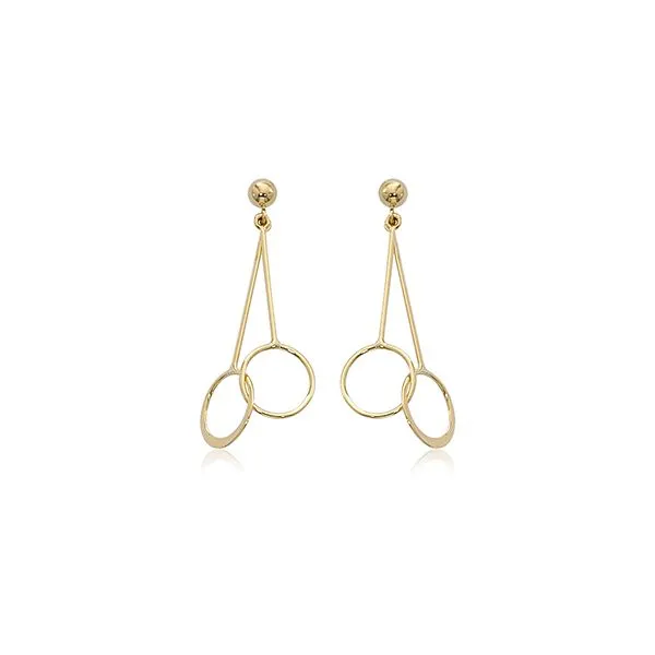 14k Yellow Gold Drop Earrings Orin Jewelers Northville, MI