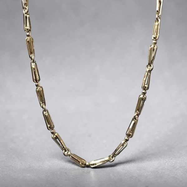 Estate Collection - 14K Yellow Gold Fancy Link Chain Orin Jewelers Northville, MI