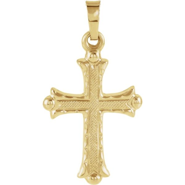 Lady's 14K Yellow Gold Cross Charm Orin Jewelers Northville, MI