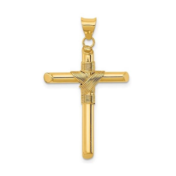 14k Yellow Gold Cross Charm Orin Jewelers Northville, MI