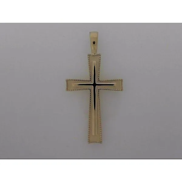 14K Yellow Gold Cross Charm Orin Jewelers Northville, MI