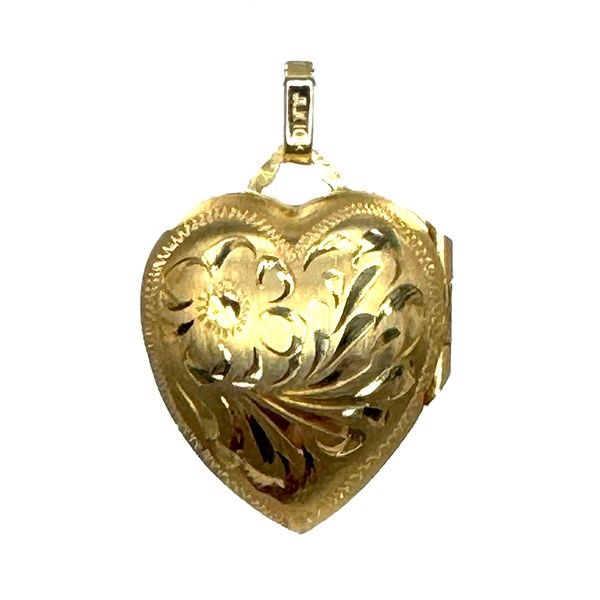 Estate - 10K Heart Locket Orin Jewelers Northville, MI