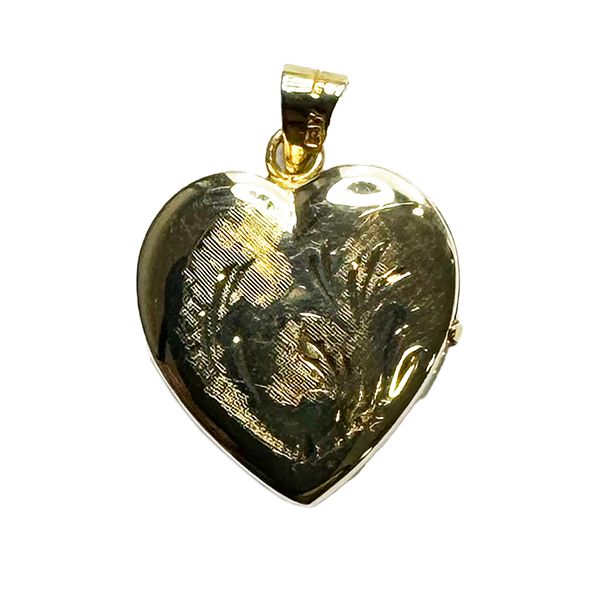 Estate - 14K Heart Locket Orin Jewelers Northville, MI