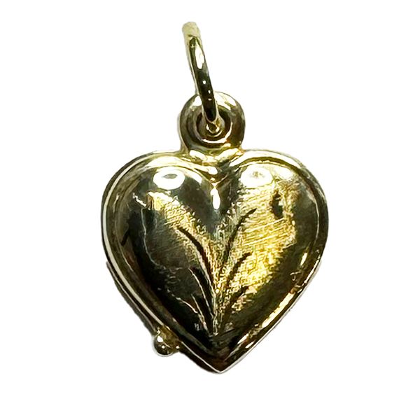 Estate - 10K Yellow Gold Heart Locket Orin Jewelers Northville, MI