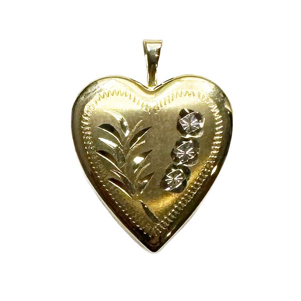 Estate - 14K Heart Locket Orin Jewelers Northville, MI