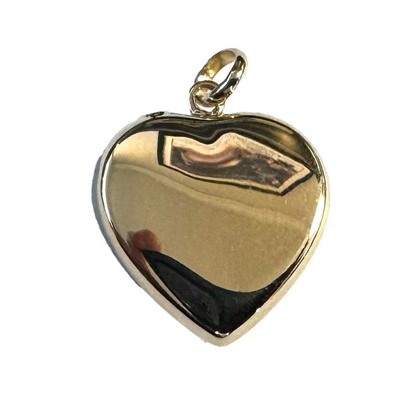 Estate Collection - 14K Yellow Gold Heart Charm Orin Jewelers Northville, MI