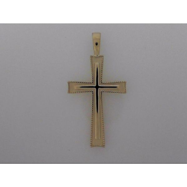 14K Yellow Gold Cross Charm Orin Jewelers Northville, MI