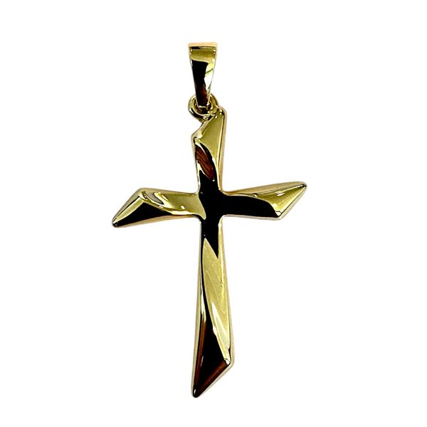 14K Freeform Cross Charm Orin Jewelers Northville, MI