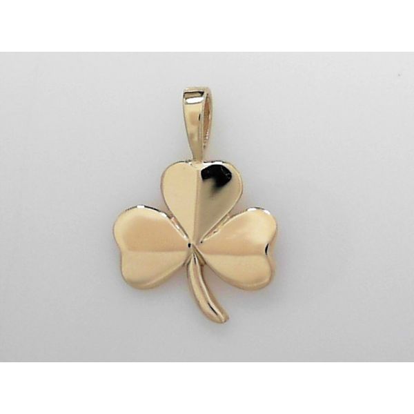 Sterling Silver CC Shamrock Pendant Orin Jewelers Northville, MI