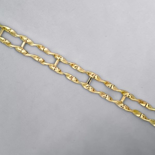Estate Collection - 14K Yellow Gold Tennis Bracelet 