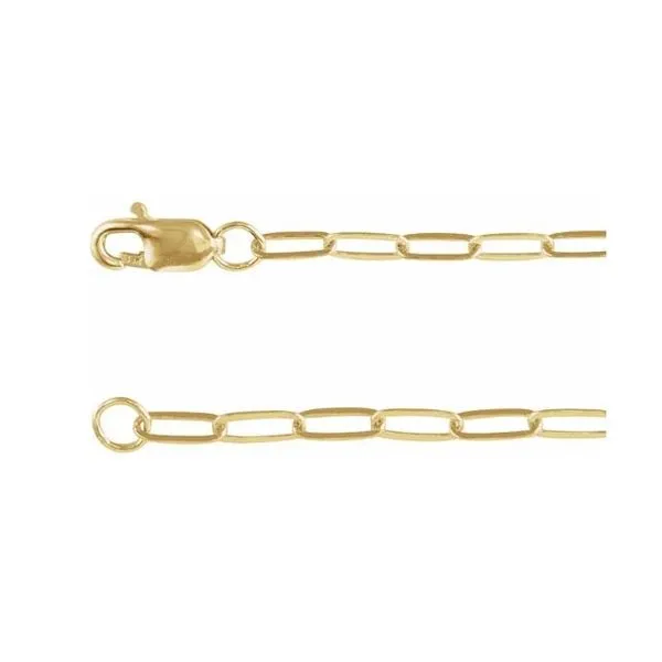 14K Yellow Gold Bracelet, 7