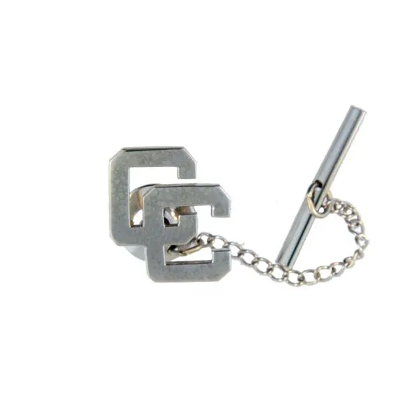 White Gold CC Tie Tac Orin Jewelers Northville, MI
