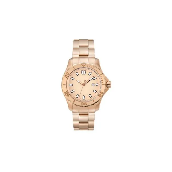 Lady's ORIN Stainless Steel RosÃ© Gold Watch Orin Jewelers Northville, MI