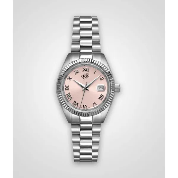 ORIN Watch, Stainless Steel Case/Bracelet With Pink Dial Orin Jewelers Northville, MI