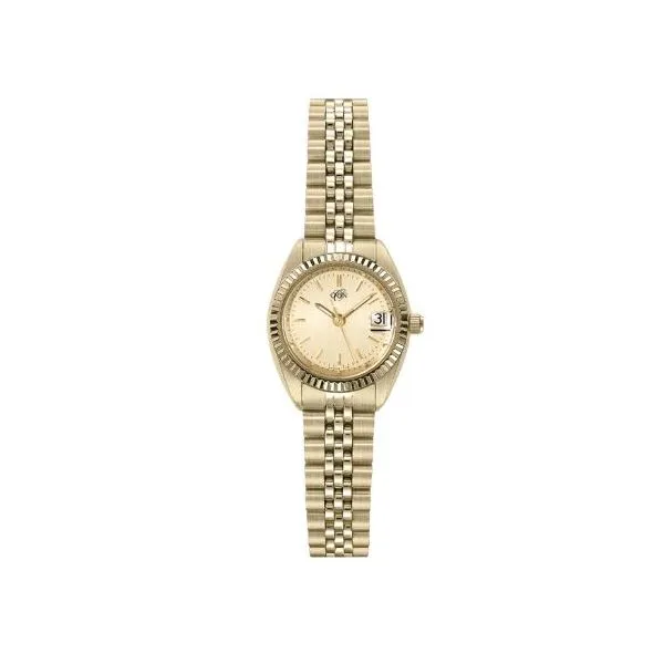 Lady's Stainless Steel ORIN Yellow Dress Watch Orin Jewelers Northville, MI
