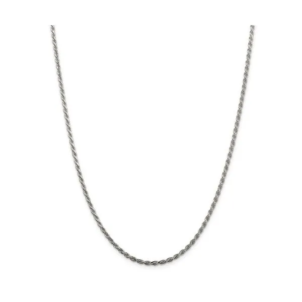 Sterling Silver Rope Chain Length 20