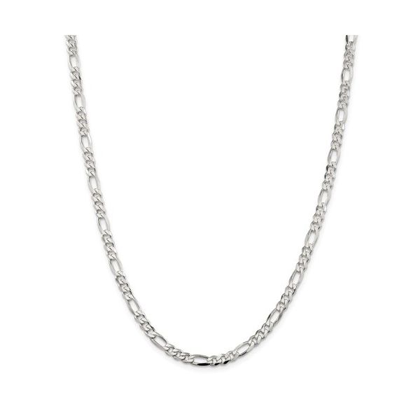 Sterling Silver Figaro Chain, Length 20