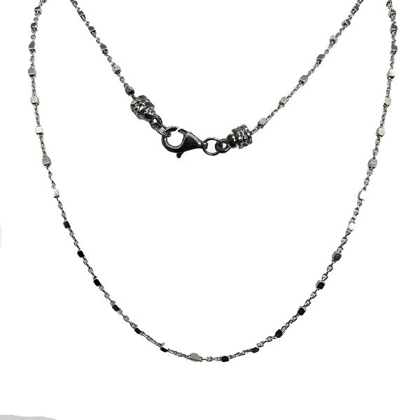 Sterling Silver 2-Strand STELLA Chain with Lobster Clasp, 24