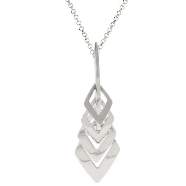 Diamond Shape Layer Necklace By Frederic Duclos Orin Jewelers Northville, MI