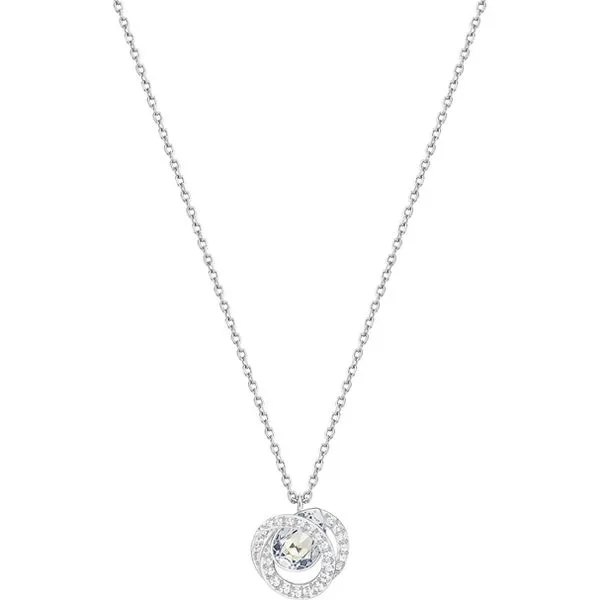 Generation Pendant, Small, Blue, Rhodium plating Orin Jewelers Northville, MI