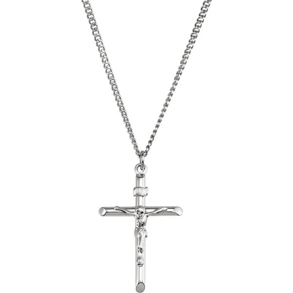 Sterling Silver Crucifix Pendant Orin Jewelers Northville, MI