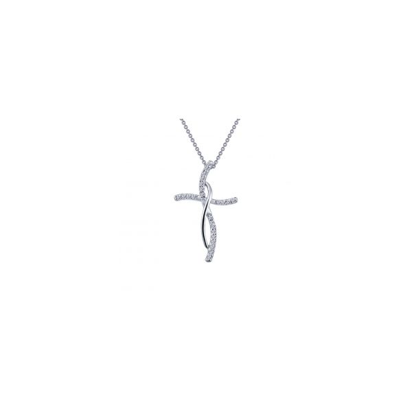 Sterling Silver Cross Pendant With CZs Orin Jewelers Northville, MI