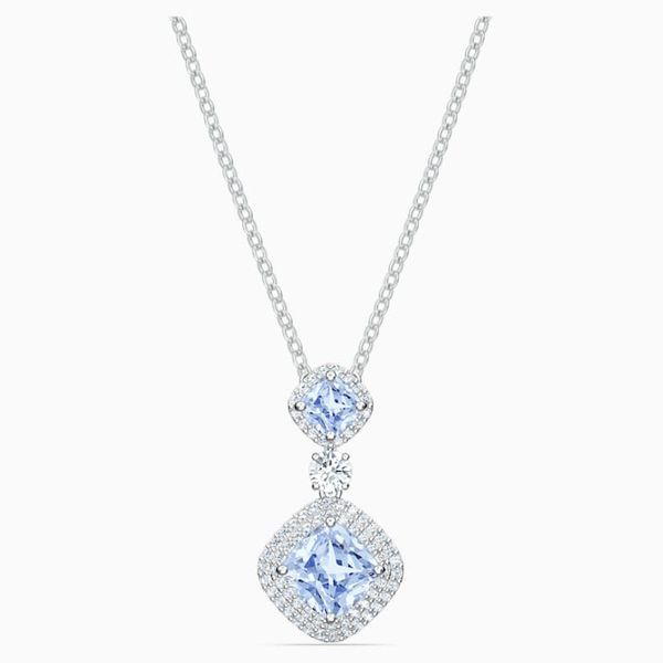 Swarovski Angelic Necklace, Blue Crystals Orin Jewelers Northville, MI