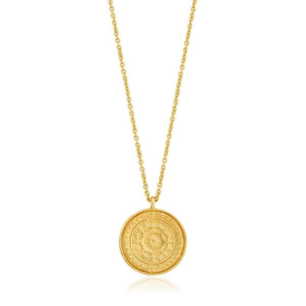 Sterling Silver Gold Plated Verginia Sun Necklace By Ania Haie Orin Jewelers Northville, MI