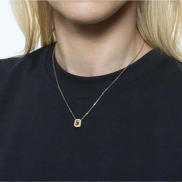 Swarovski Yellow Millenia Necklace Image 2 Orin Jewelers Northville, MI