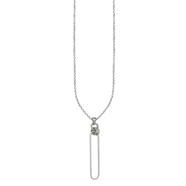Sterling Silver Solo Paperclip Necklace Orin Jewelers Northville, MI