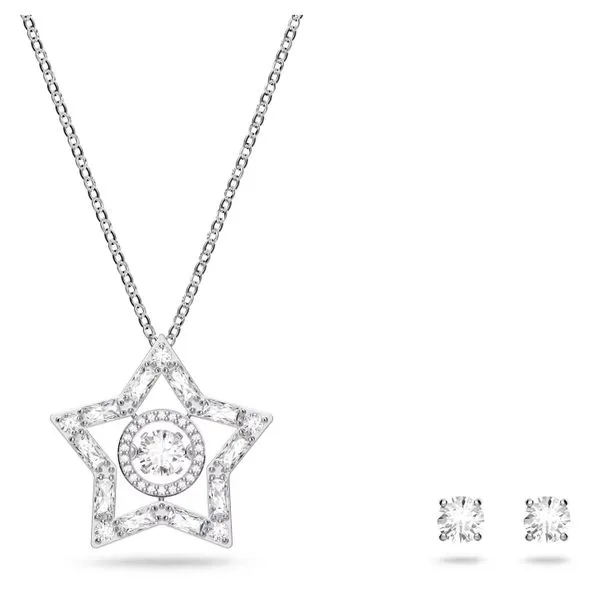 Swarovski STELLA Set - Necklace & Earrings Orin Jewelers Northville, MI