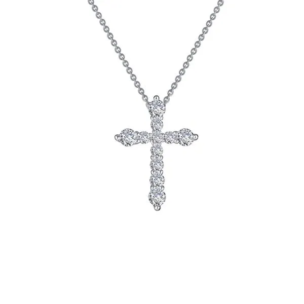Sterling Silver Cross Pendant With CZs Orin Jewelers Northville, MI