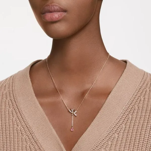 Swarovski Volta Y Pendant Bow Image 2 Orin Jewelers Northville, MI