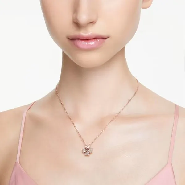Swarovski Idyllia Pendant - Clover Image 2 Orin Jewelers Northville, MI