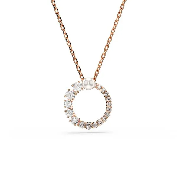 Swarovski Matrix Pendant, Rose-Tone Orin Jewelers Northville, MI