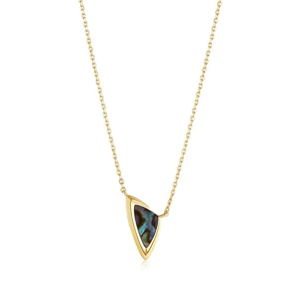 Sterling Silver Gold Plated Gold Necklace Orin Jewelers Northville, MI