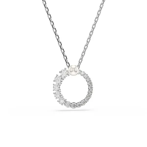 Swarovski Matrix Pendant, White-Tone Orin Jewelers Northville, MI